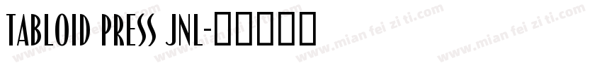 Tabloid Press JNL字体转换